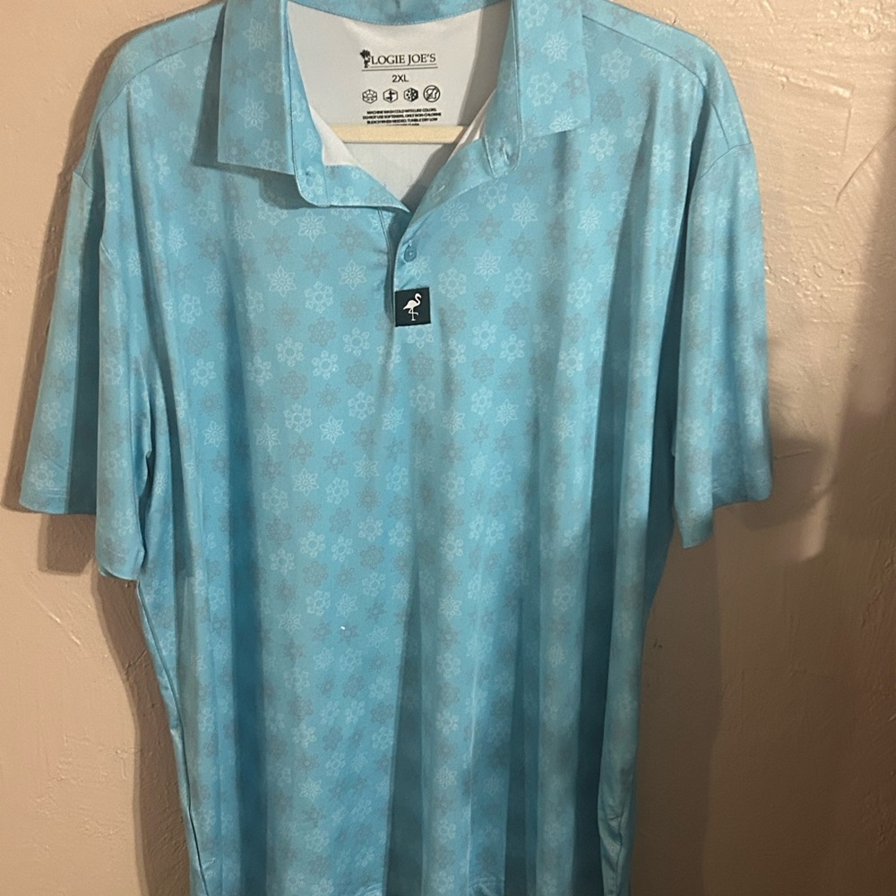 Logie Joes frost  Men's polo